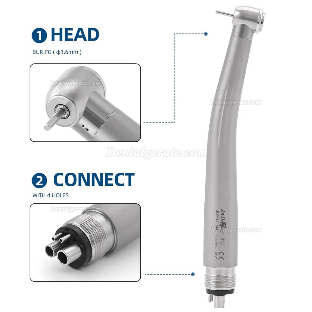 Dental Hoch- und Niedriggeschwindigkeits Handst&uuml;ck Set, 4-Loch